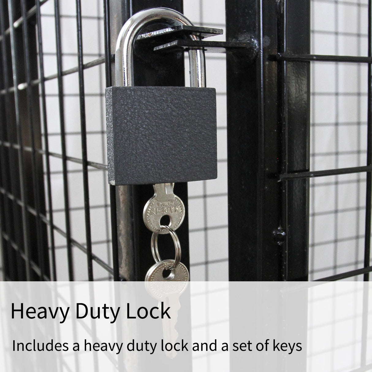 Gaiola Metá lica 90cm para 2 Cilindros de Gá s