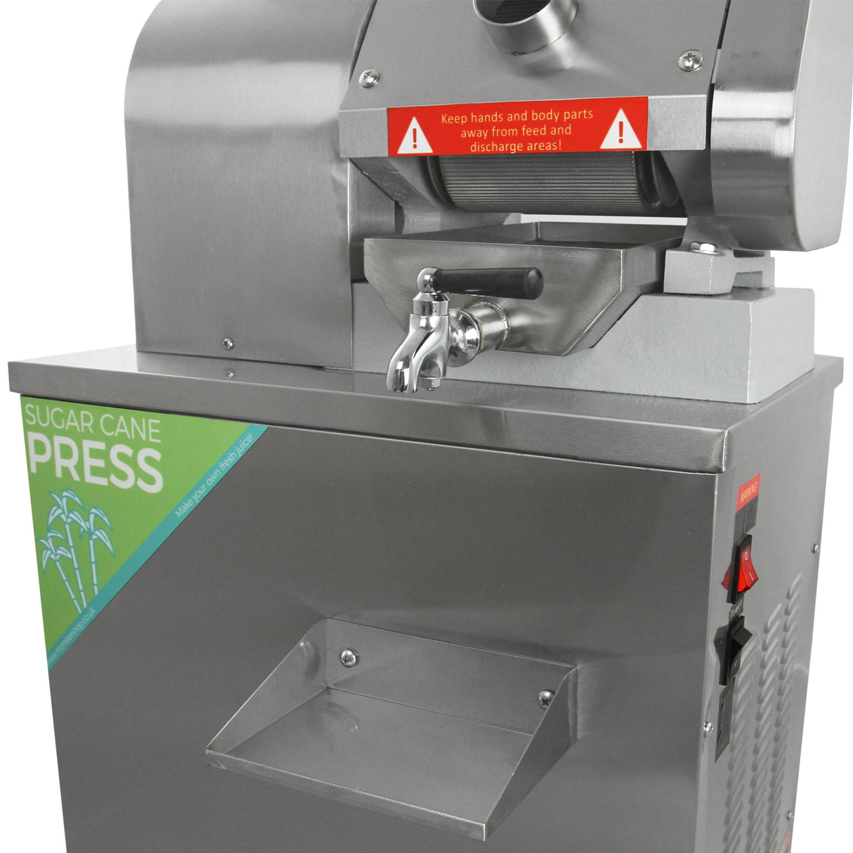 Má quina de suco de cana de aço inoxidá vel