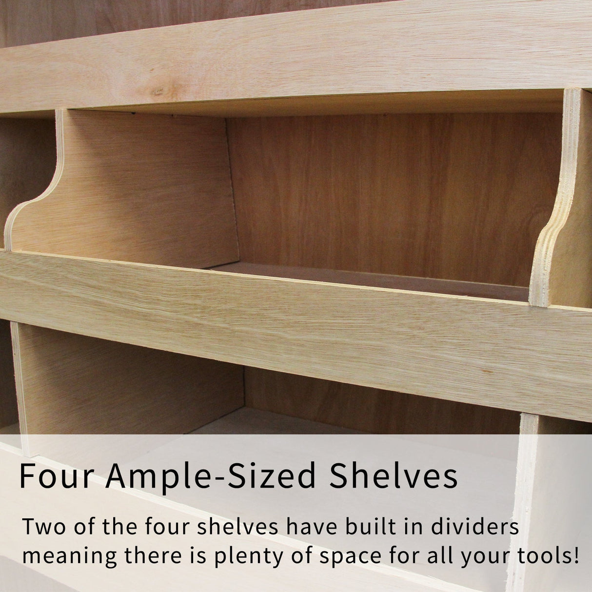 Prateleiras de madeira para VW Transporter Van