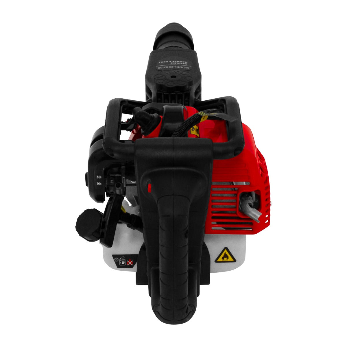 Martelo perfurador T-Mech com motor a gasolina de 2 tempos