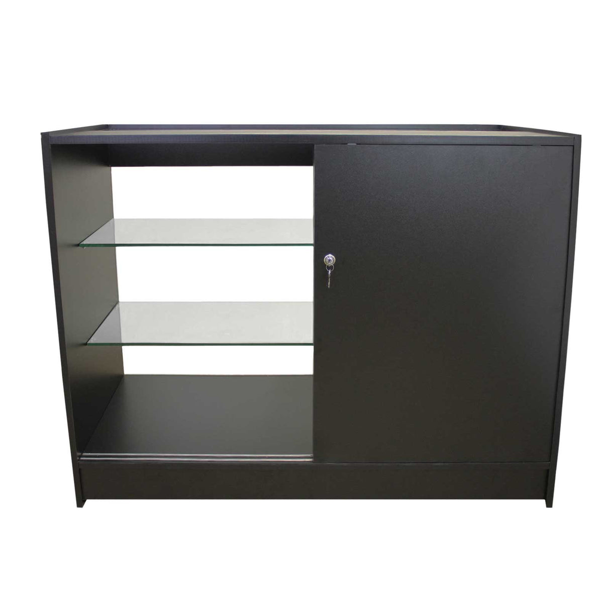 Vitrine expositora de produtos para varejo K1200 - Preta