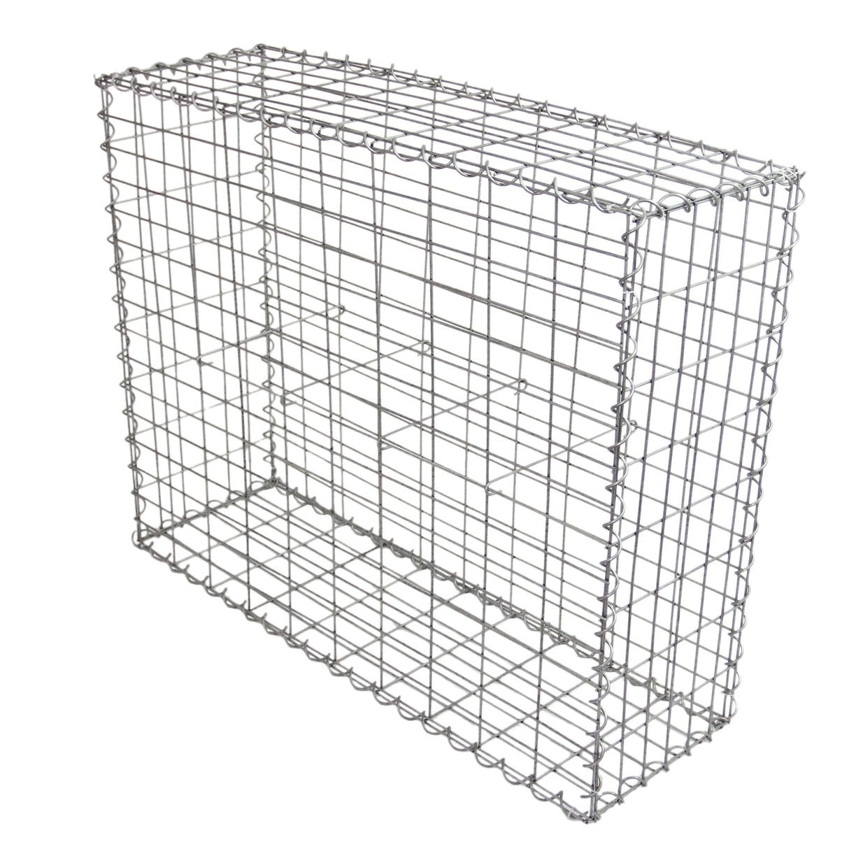 2 gaiolas exteriores em aço galvanizado para decoração 100 x 80 x 30cm