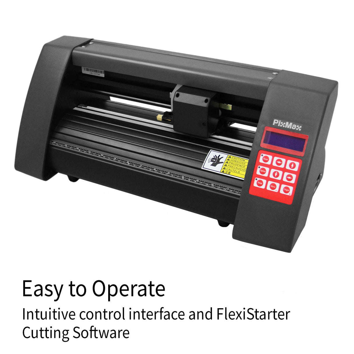 Plotter de corte de vinil Mini PixMax 52,5 cm com software Flexistarter incluído