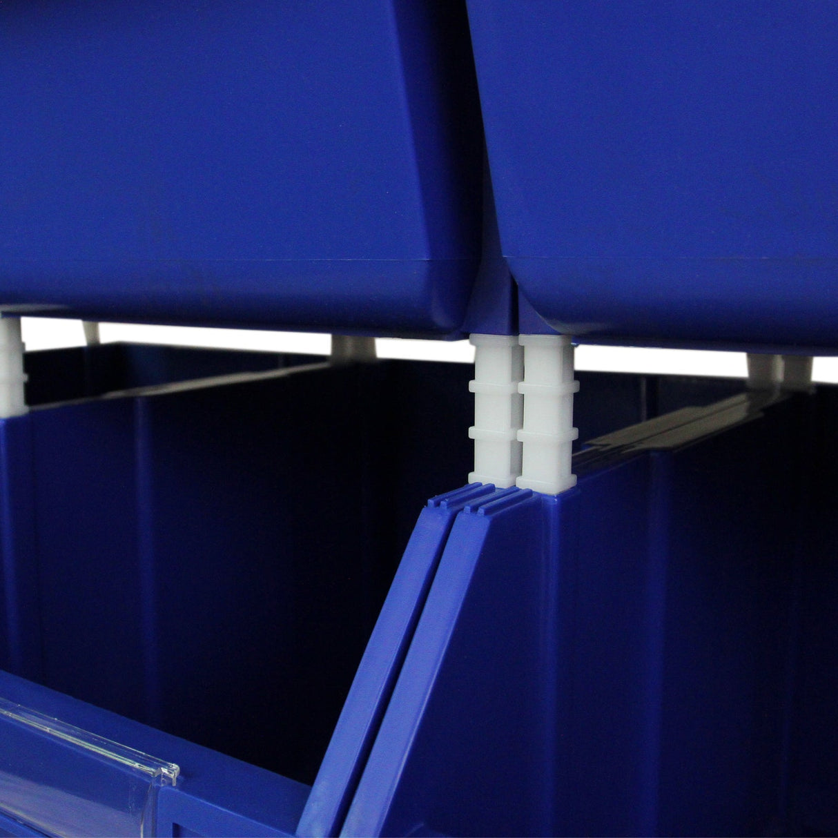 Organizadores empilhá veis ??de peças de hardware para armazéns e oficinas