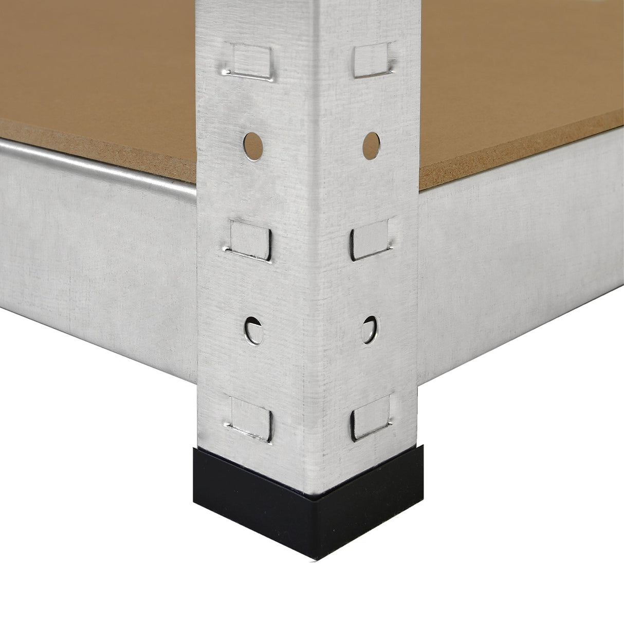 Estante em Aço Galvanizado 90x40x180cm - Prata