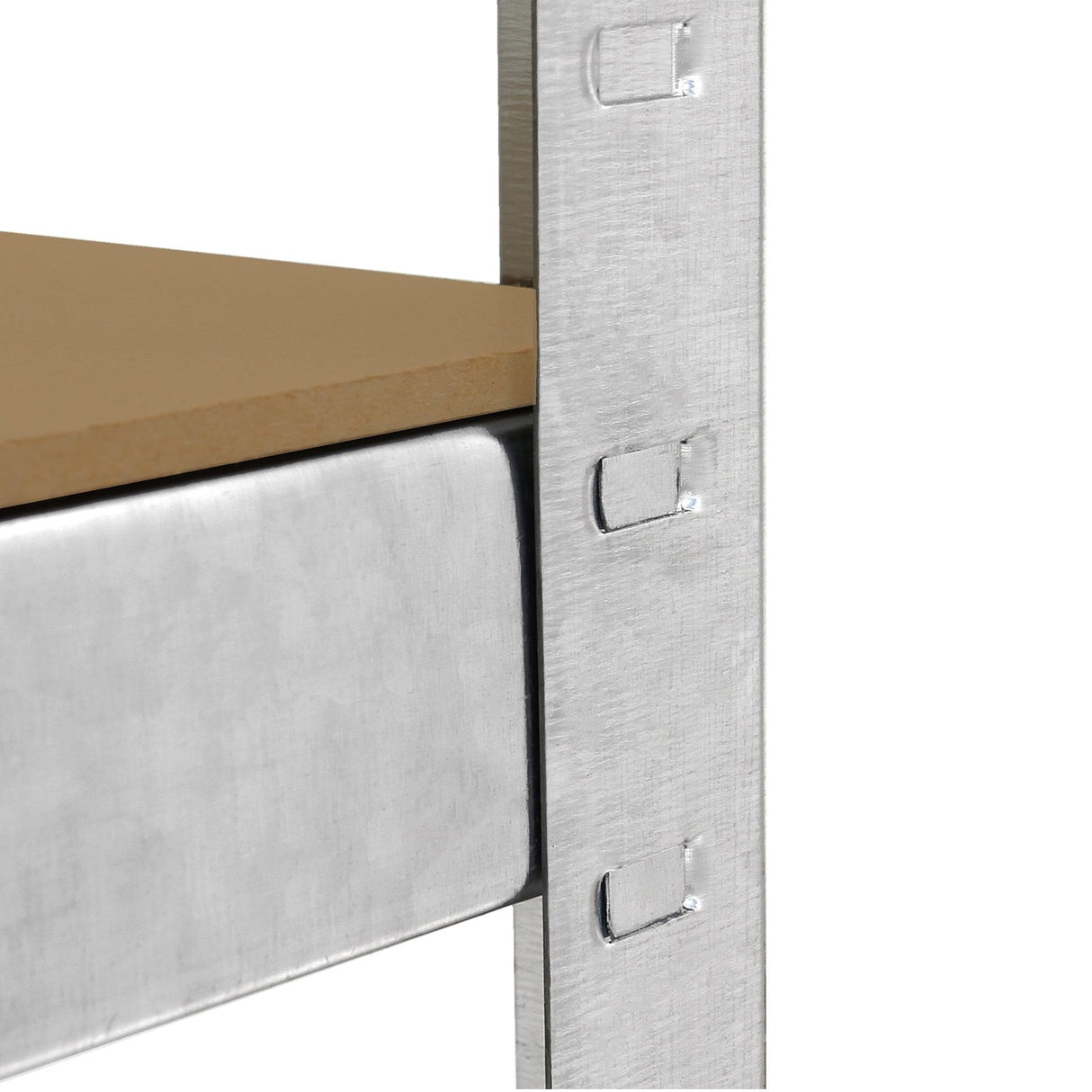 Estante em Aço Galvanizado 90x40x180cm - Prata