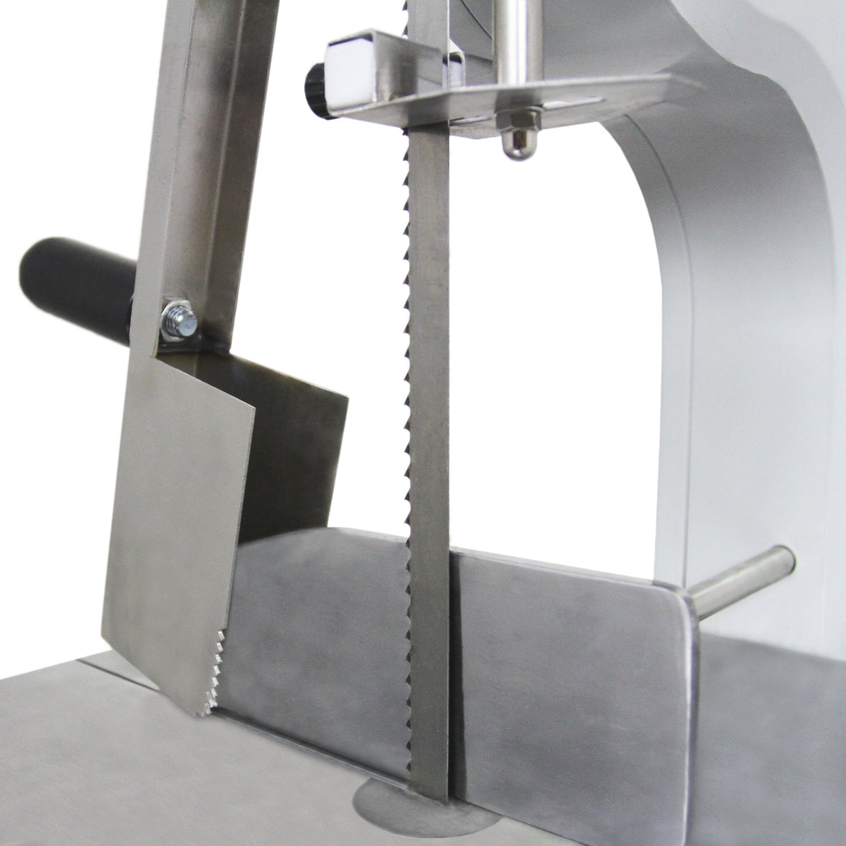 Faixa de carne elétrica profissional de 750 W com serra de ossos de 1650 mm