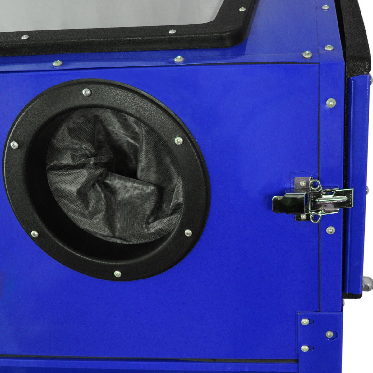 Máquina de revestimento em pó T-Mech 220L e cabine de jato de areia