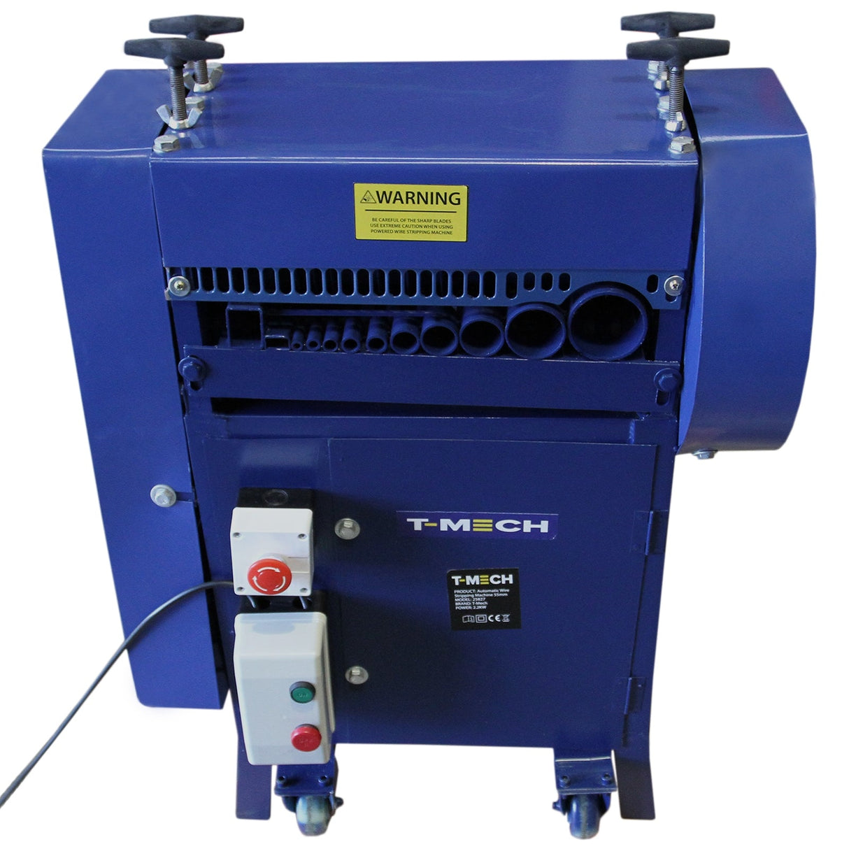 Má quina de descascamento de fios de 55 mm Má quina de descascamento de cabos Má quina de descascamento de fios