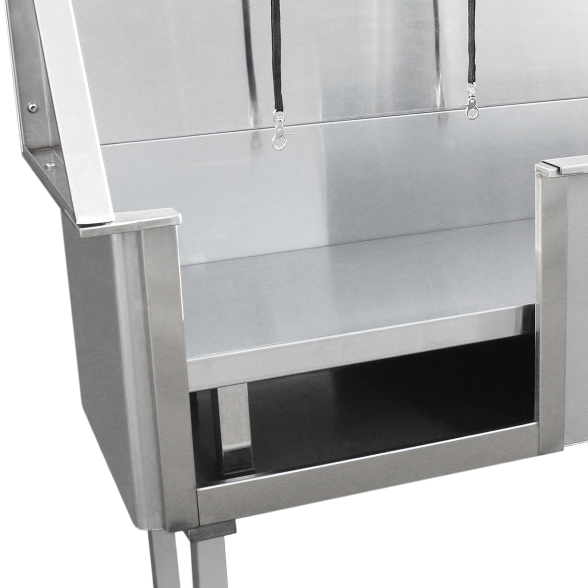 Estação de lavagem de animais de estimação aço inoxidável | 400 mm