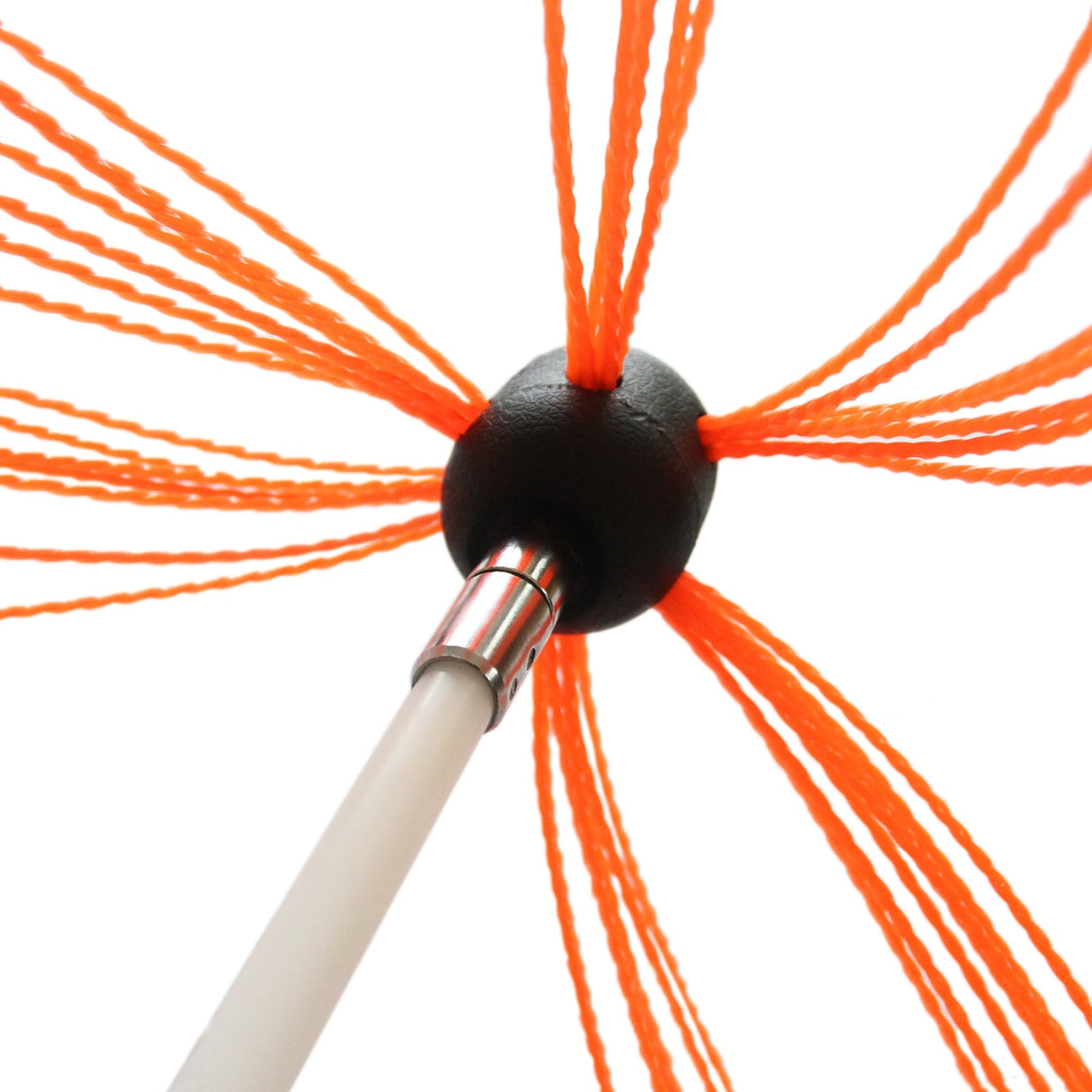 Escova Limpa Chaminés Nylon 7m Kit Flexível 7 Hastes