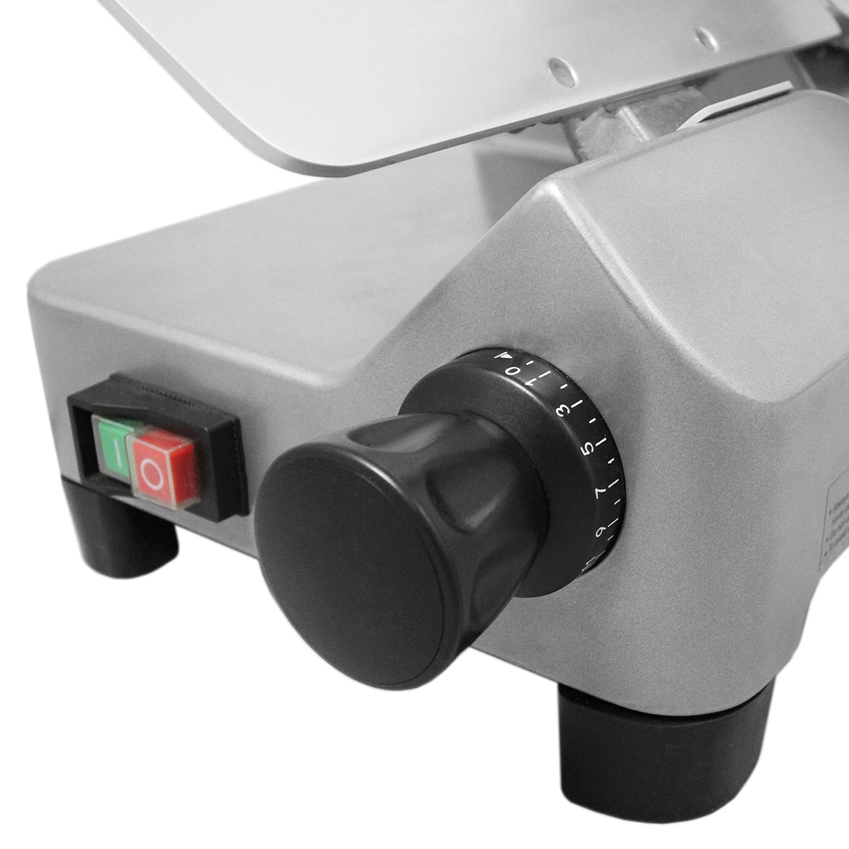 Fatiador de carne comercial com lámina de corte de 25 cm