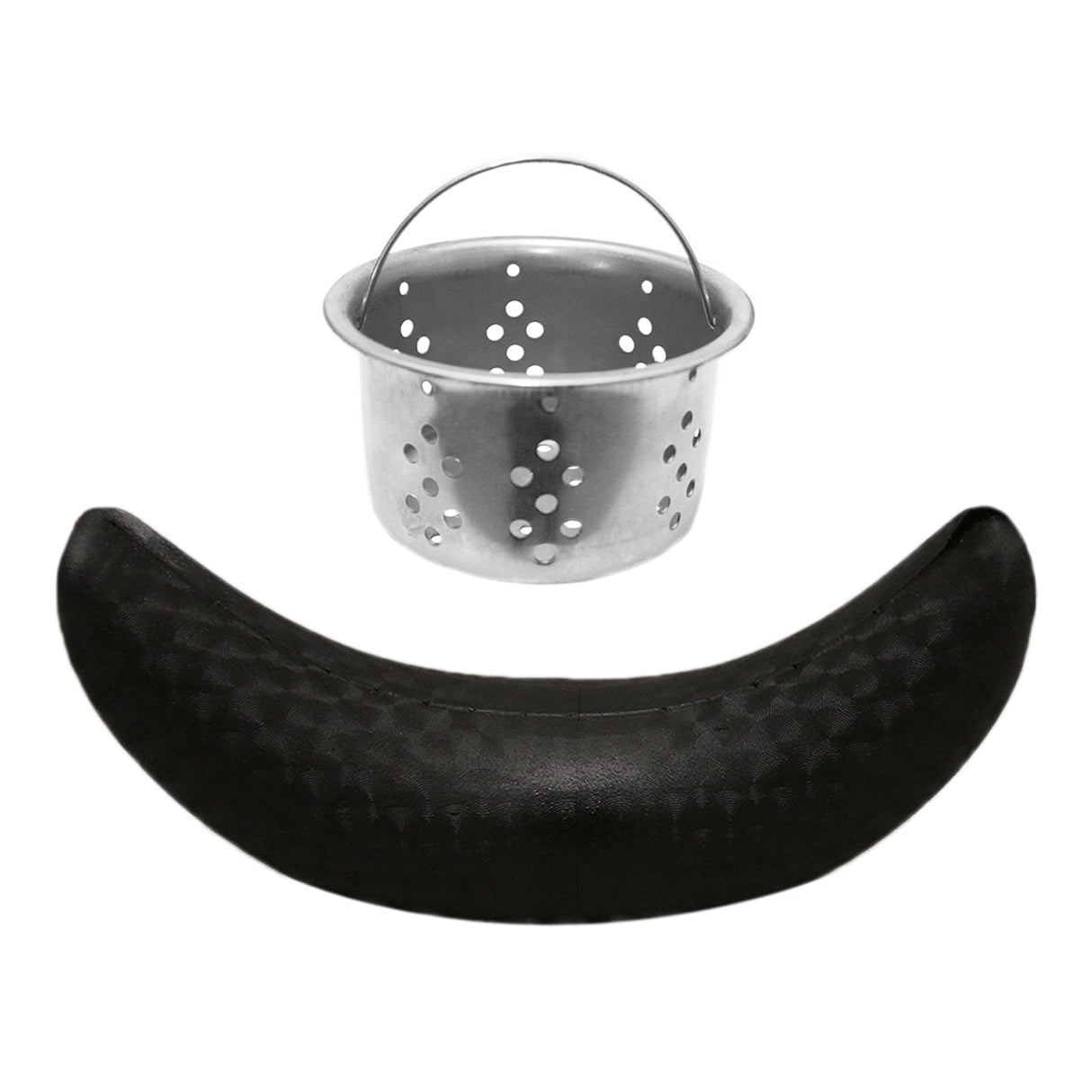 Cadeira de salão preta pia cabeleireiro shampoo lavagem