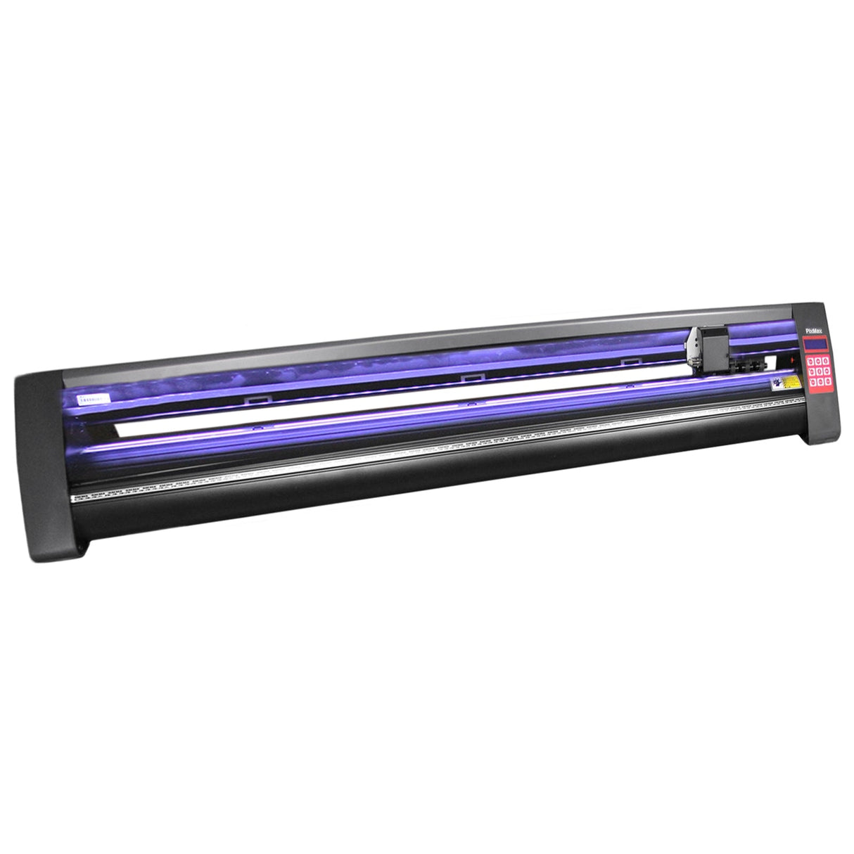 Cortador de vinil de 1350 mm com suporte, Signcut Pro e luz LED