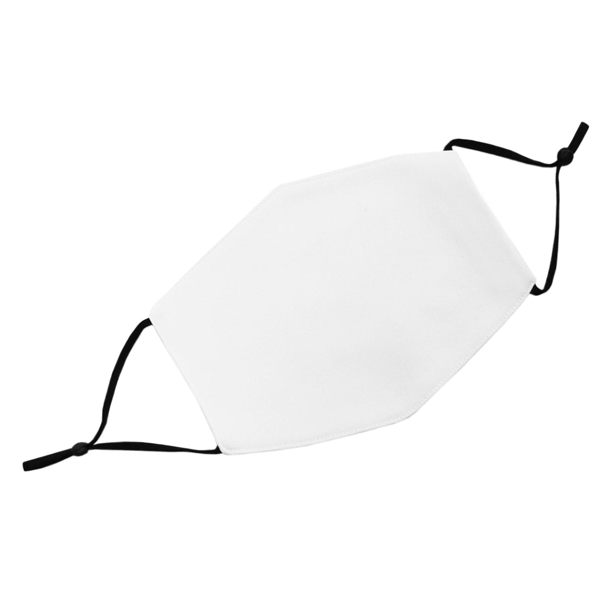 Pacote de Má scaras Brancas para Sublimação Adultos Médios / Pacote de 50