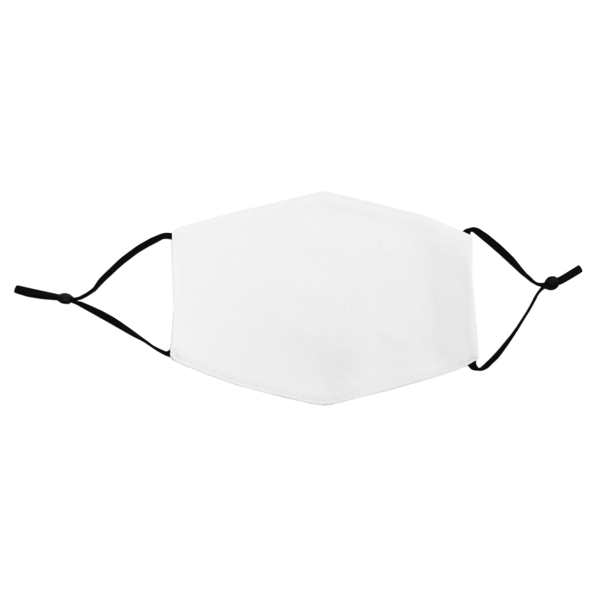 Pacote de Má scaras Brancas para Sublimação Grandes Adultos/Pack de 50