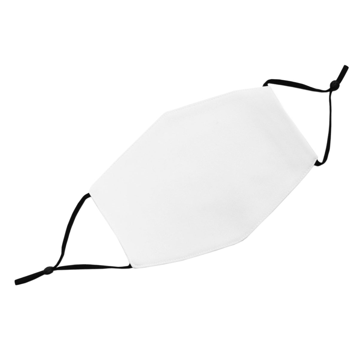 Pacote de Má scaras Brancas para Sublimação Grandes Adultos/Pack de 50