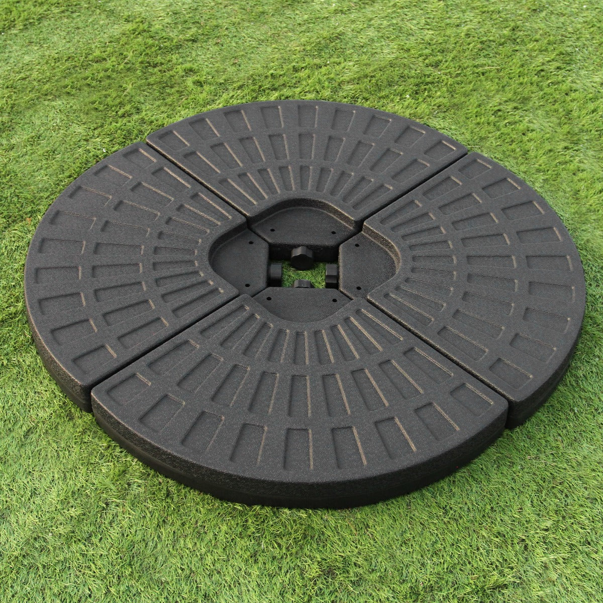 Base de guarda-chuva cantilever - Design em leque