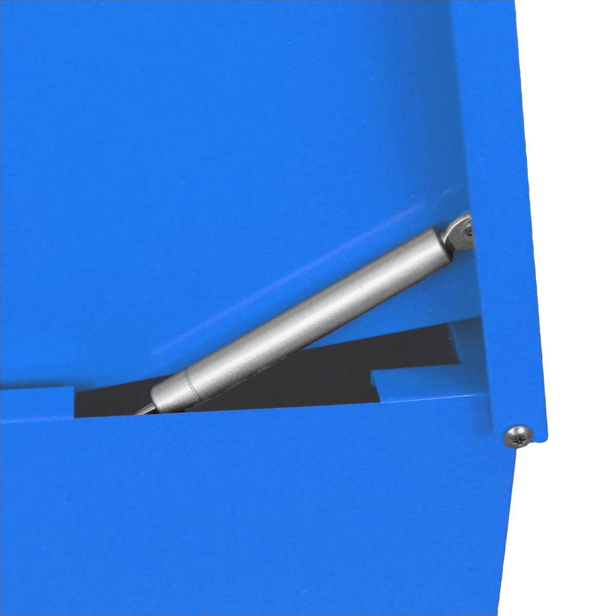 Caixa postal esperta exterior fixada na parede Lockable azul do pacote da caixa postal