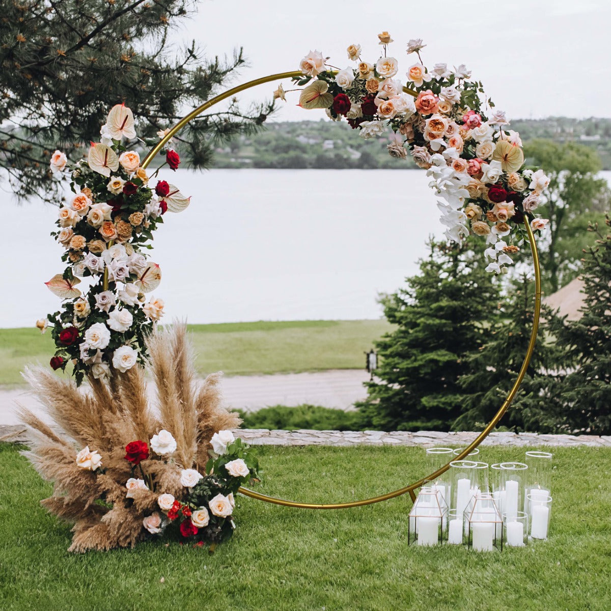 Arco de Casamento 200cm ? Dourado