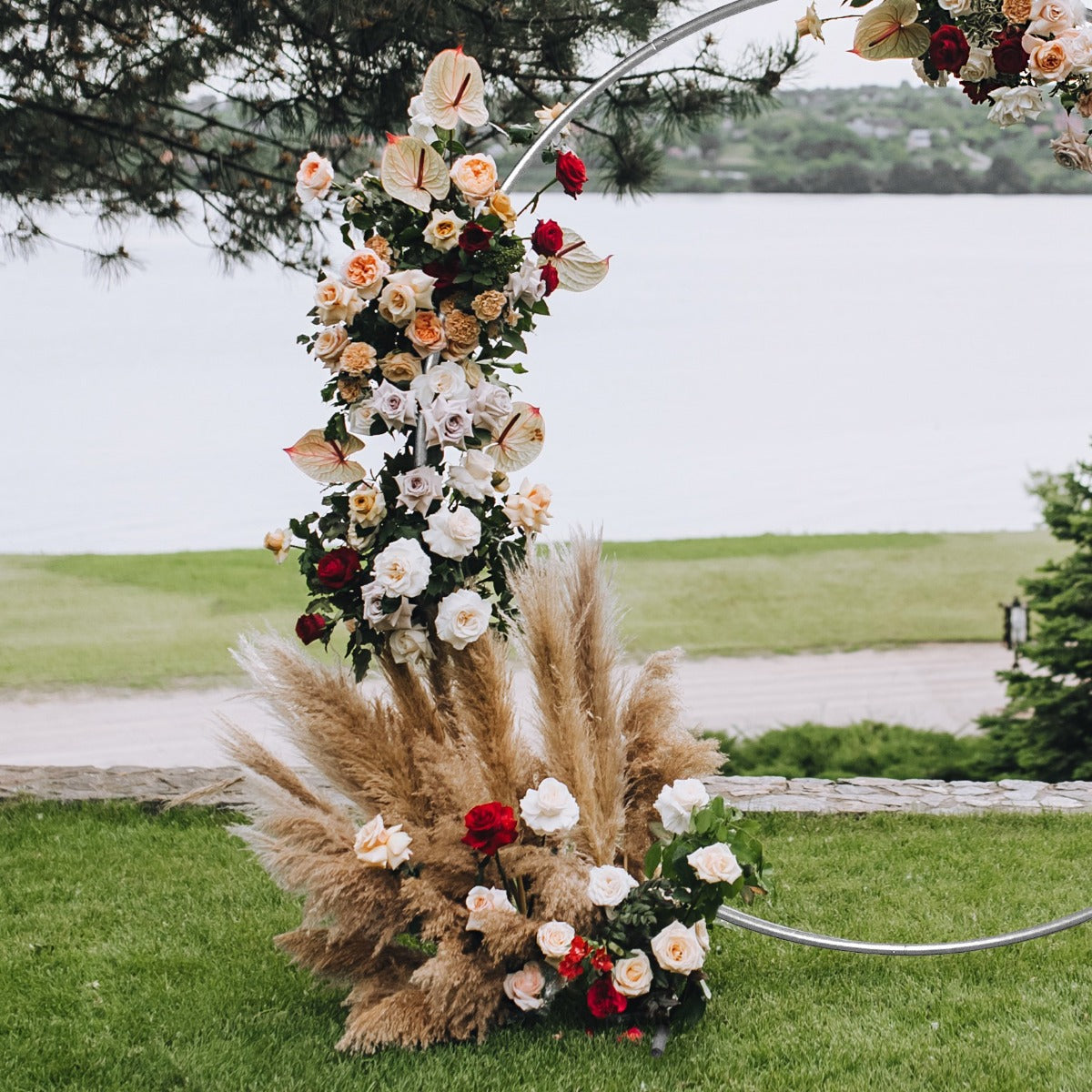 Arco de casamento 200cm ? Prata