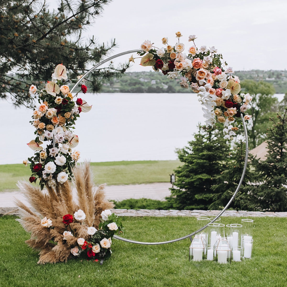 Arco de casamento 200cm ? Prata