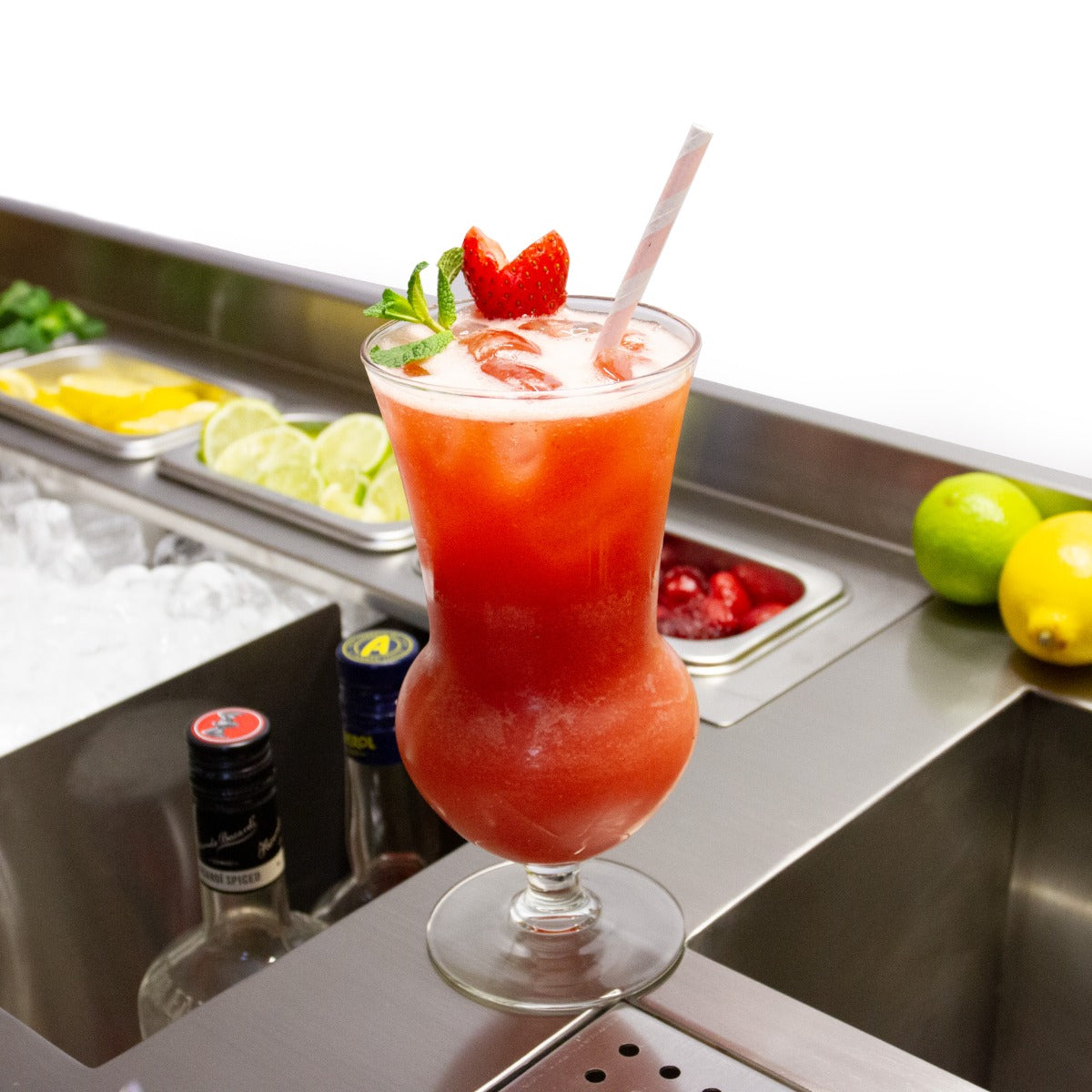 Kit de estação de coquetel duplo conjunto de coqueteleira para coquetéis profissionais