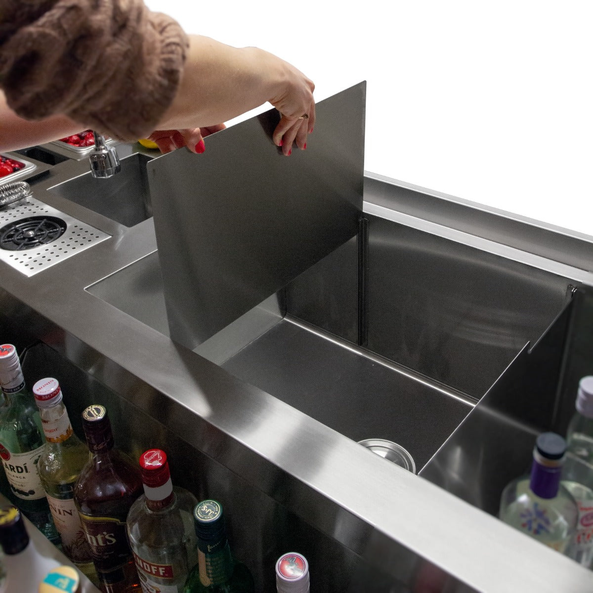 Kit de estação de coquetel duplo conjunto de coqueteleira para coquetéis profissionais