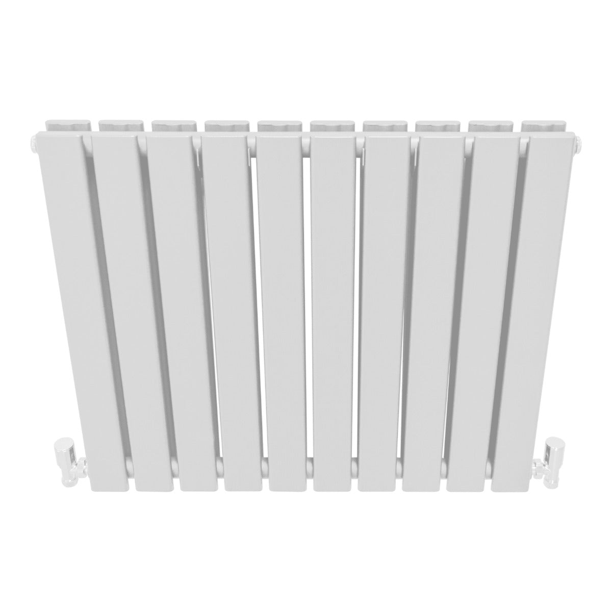 Radiadores de tela plana de design 600x700mm ? Branco brilhante