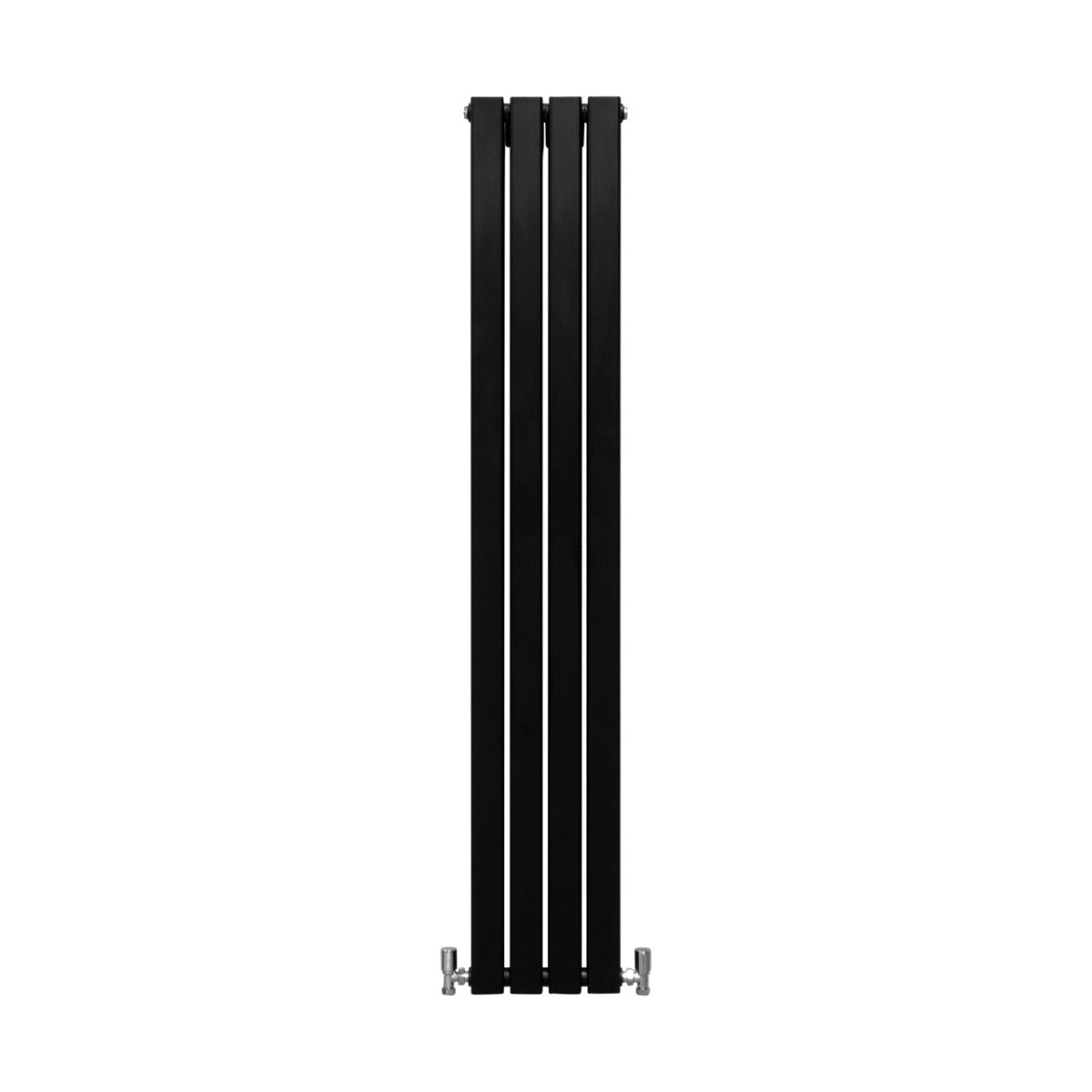 Radiadores de tela plana de design 1600x280mm ? preto fosco