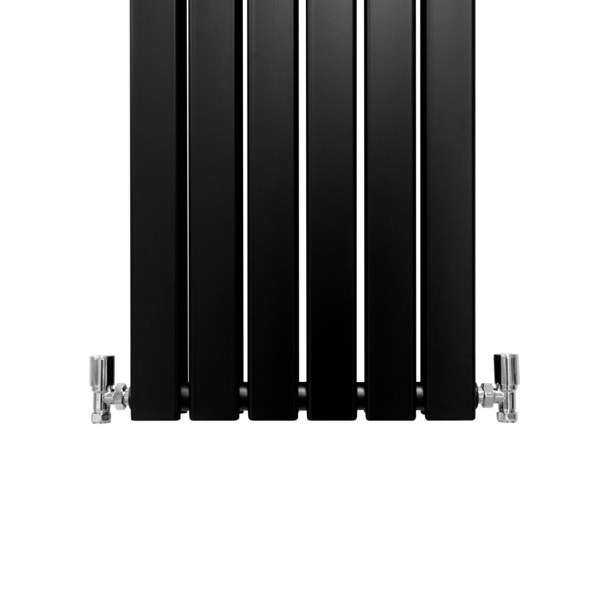 Radiadores de tela plana de design 1600x420mm ? preto fosco