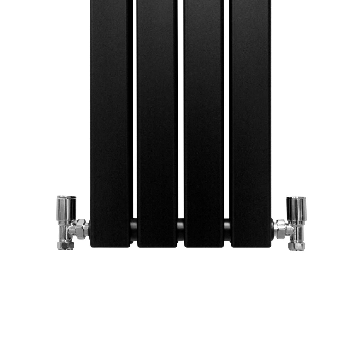 Radiadores de tela plana de design 1800x280mm ? preto fosco