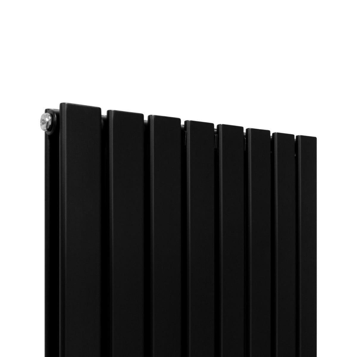 Radiadores de tela plana de design 1800 mm x 560 mm - preto fosco