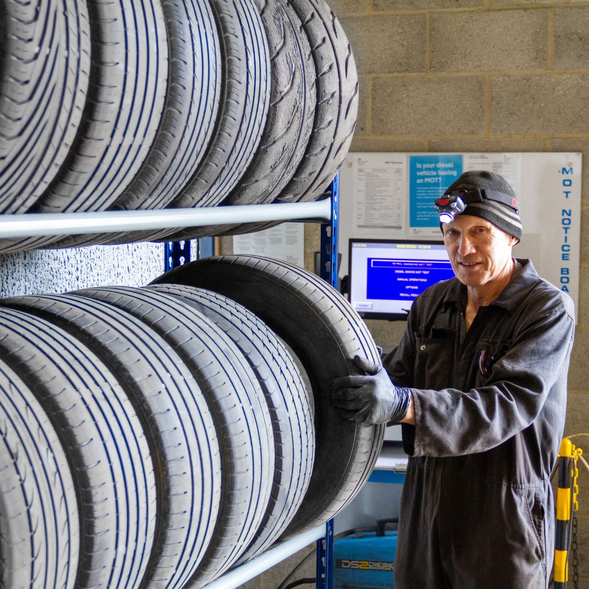 Suporte para pneus T-Rax