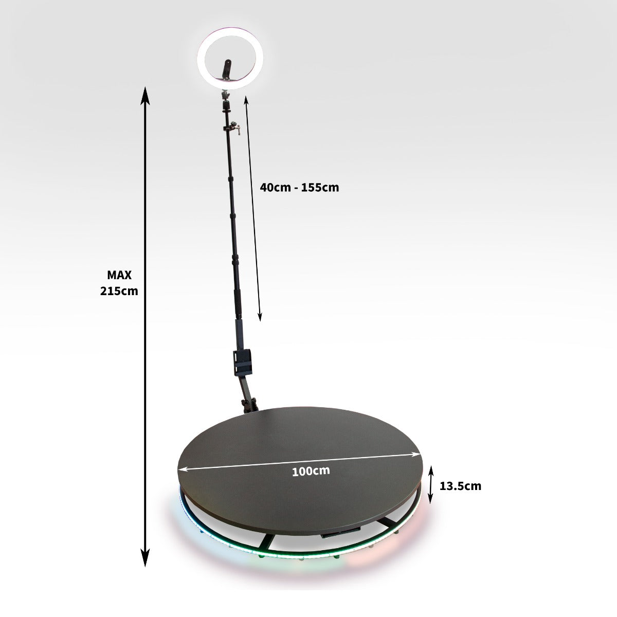 Máquina Cabine Fotográfica 360°- 100cm