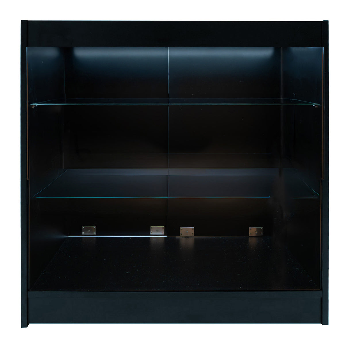 Conjunto de Balcões Comerciais com Luz LED "HELIOS" CM60+ 2x K900 – cor Preto