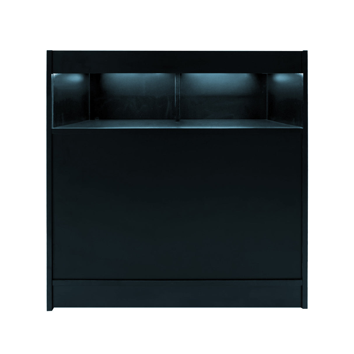 Conjunto de Balcões Comerciais com Luz LED "THESEUS" LM60+ 2x B900 – cor Preto