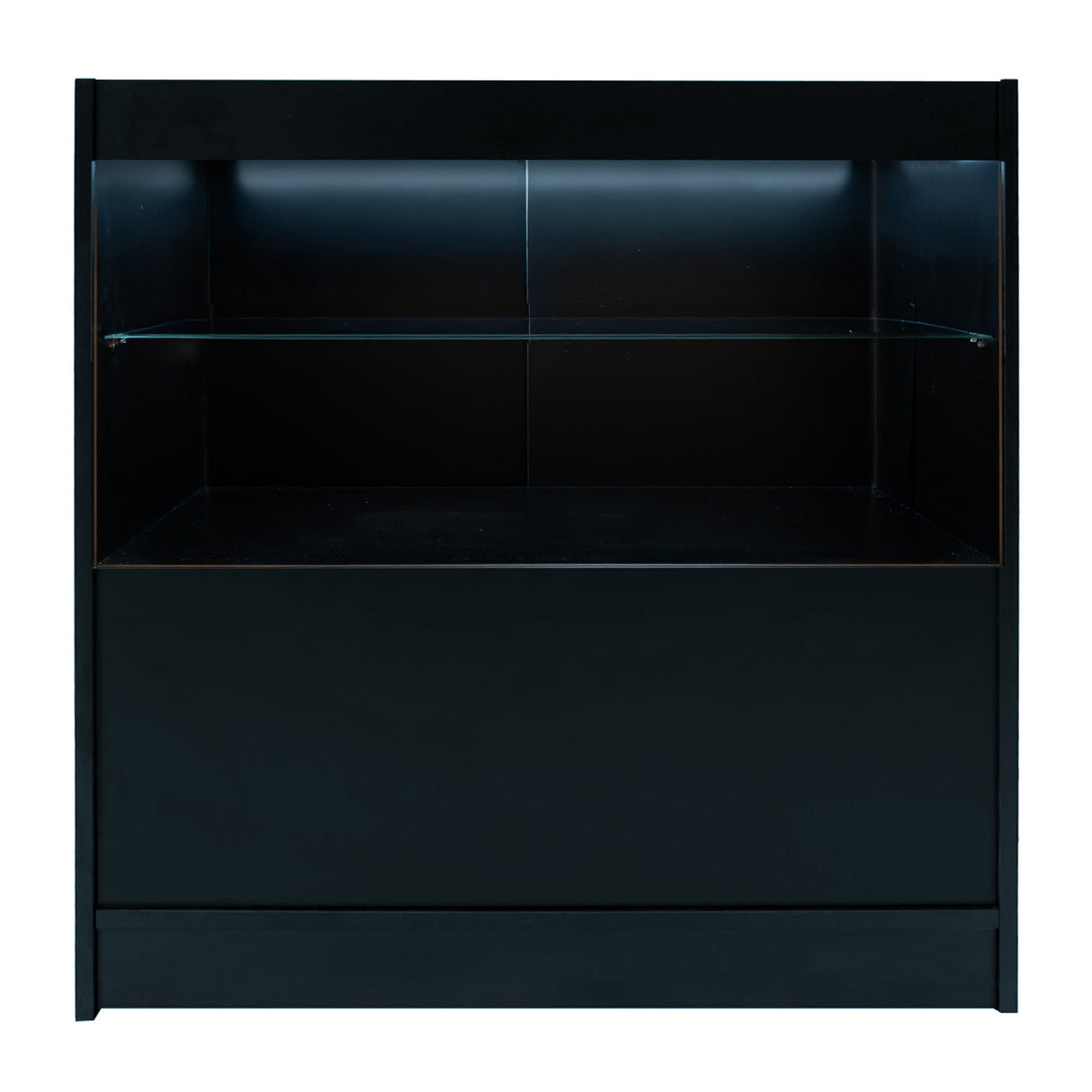 Conjunto de Balcões Comerciais com Luz LED "ANDROMEDA" LM60+ 2x C900 – cor Preto