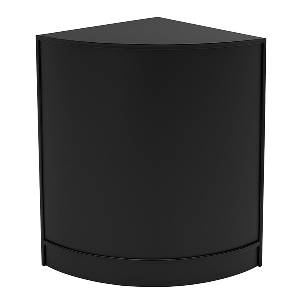 Conjunto de Balcões Comerciais com Luz LED "ARIES" CM60 + 2xK900 + TB60 – cor Preto