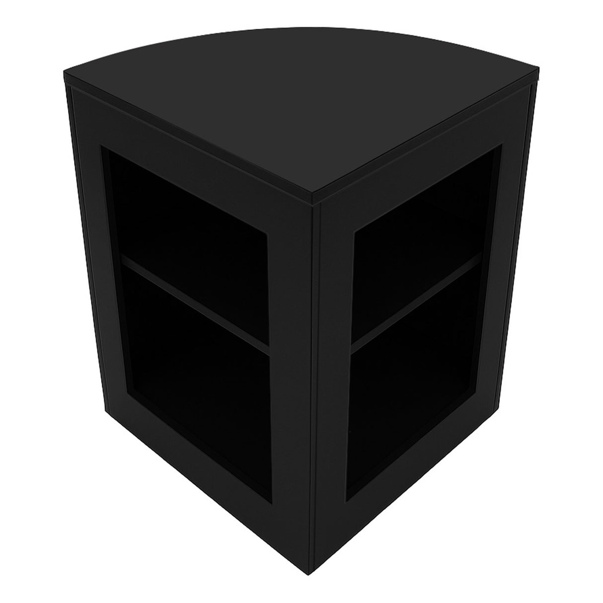 Conjunto de Balcões Comerciais com Luz LED "HELIOS" CM60+ 2x K1200 – cor Preto