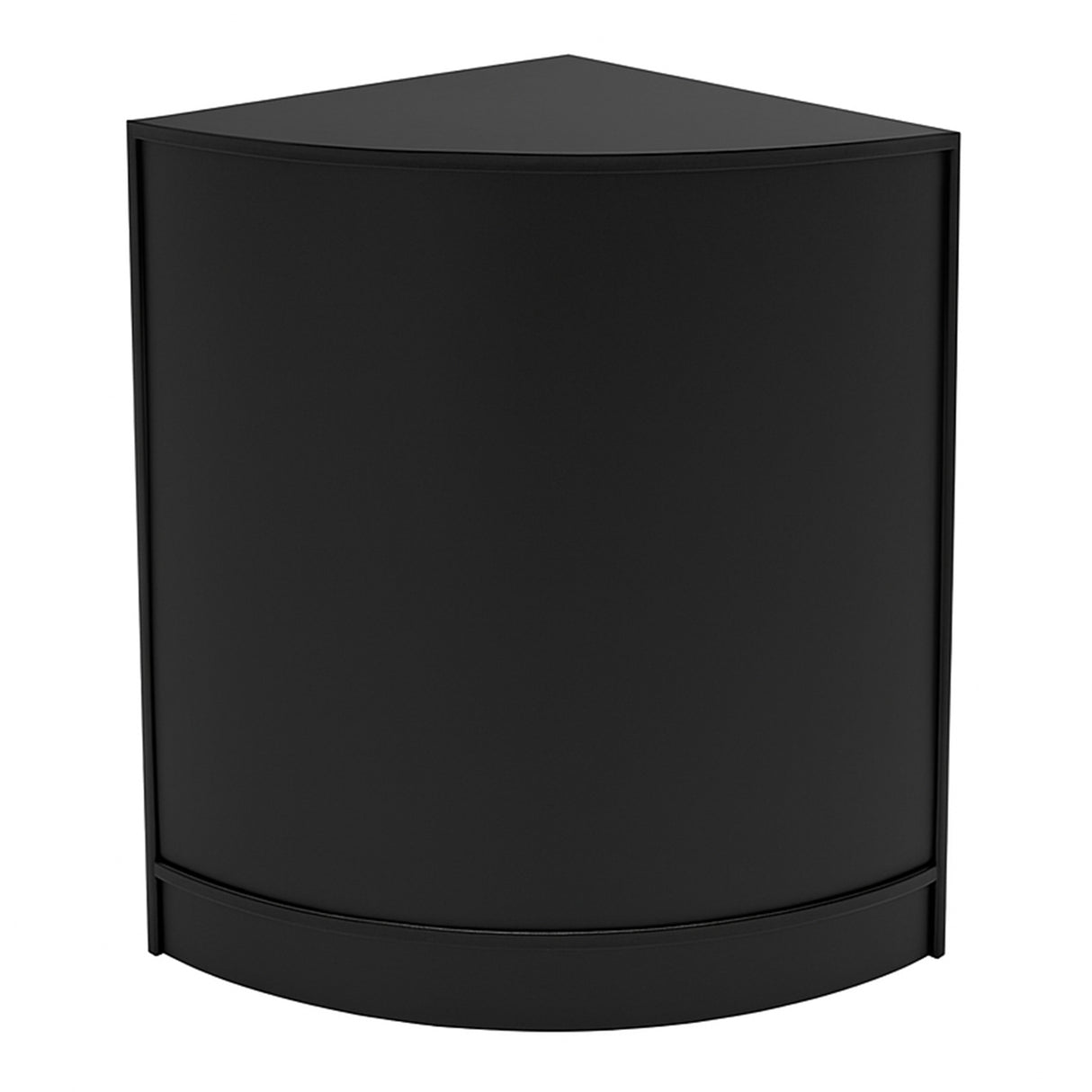 Conjunto de Balcões Comerciais com Luz LED "ADONIS" CM60 + B1200 + C1200 – cor Preto