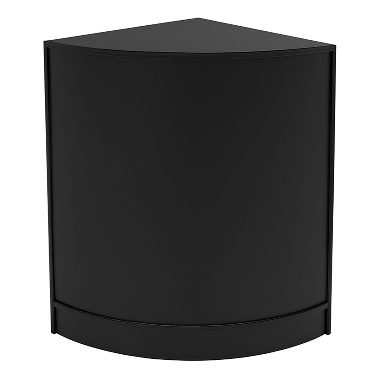 Conjunto de Balcões Comerciais com Luz LED "TRITON" CM60 + K1200 + B1200 – cor Preto