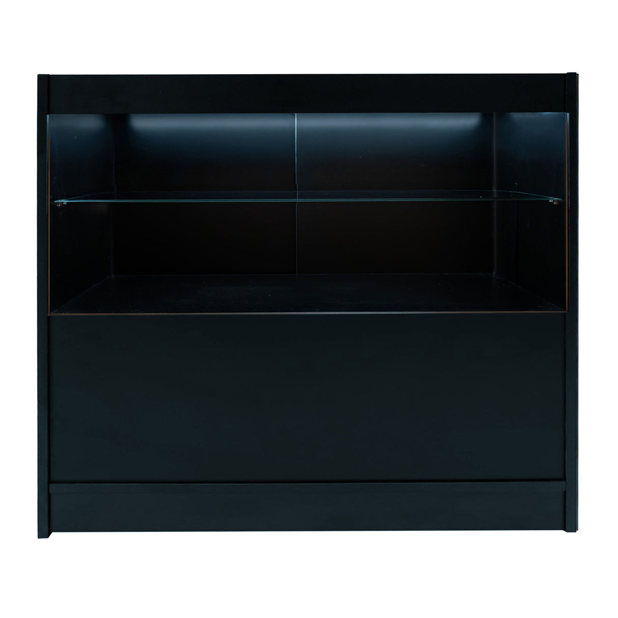 Conjunto de Balcões Comerciais com Luz LED "ANDROMEDA" LM60+ 2x C1200 – cor Preto