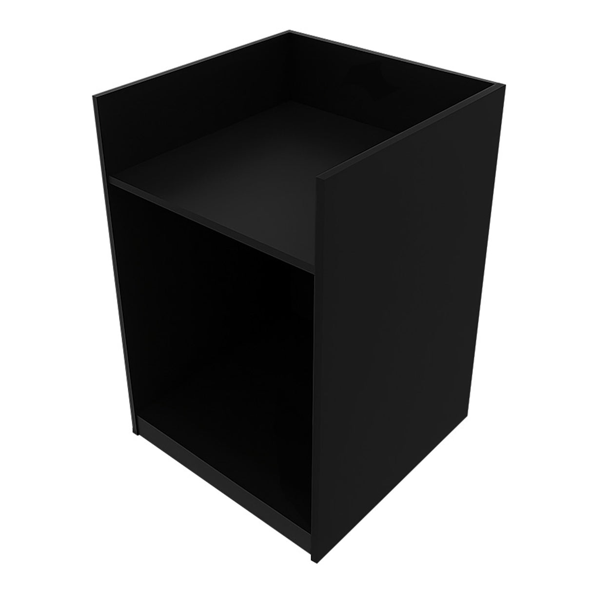 Conjunto de Balcões Comerciais com Luz LED "ASTRO" LM60 + 2xK1500 + TB60 – cor Preto