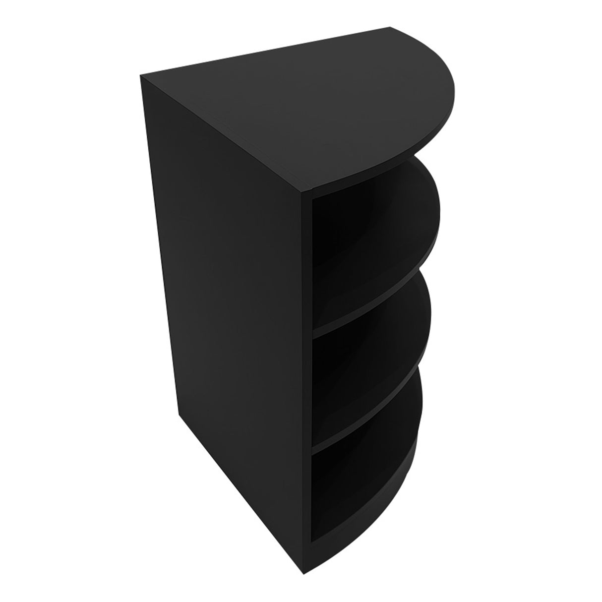 Conjunto de Balcões Comerciais com Luz LED "ASTRO" LM60 + 2xK1200 + TB60 – cor Preto