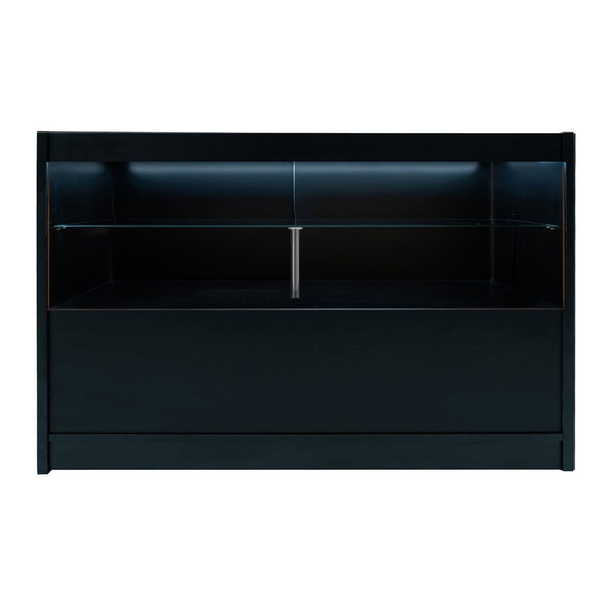 Conjunto de Balcões Comerciais com Luz LED "ANDROMEDA" LM60+ 2x C1500 – cor Preto