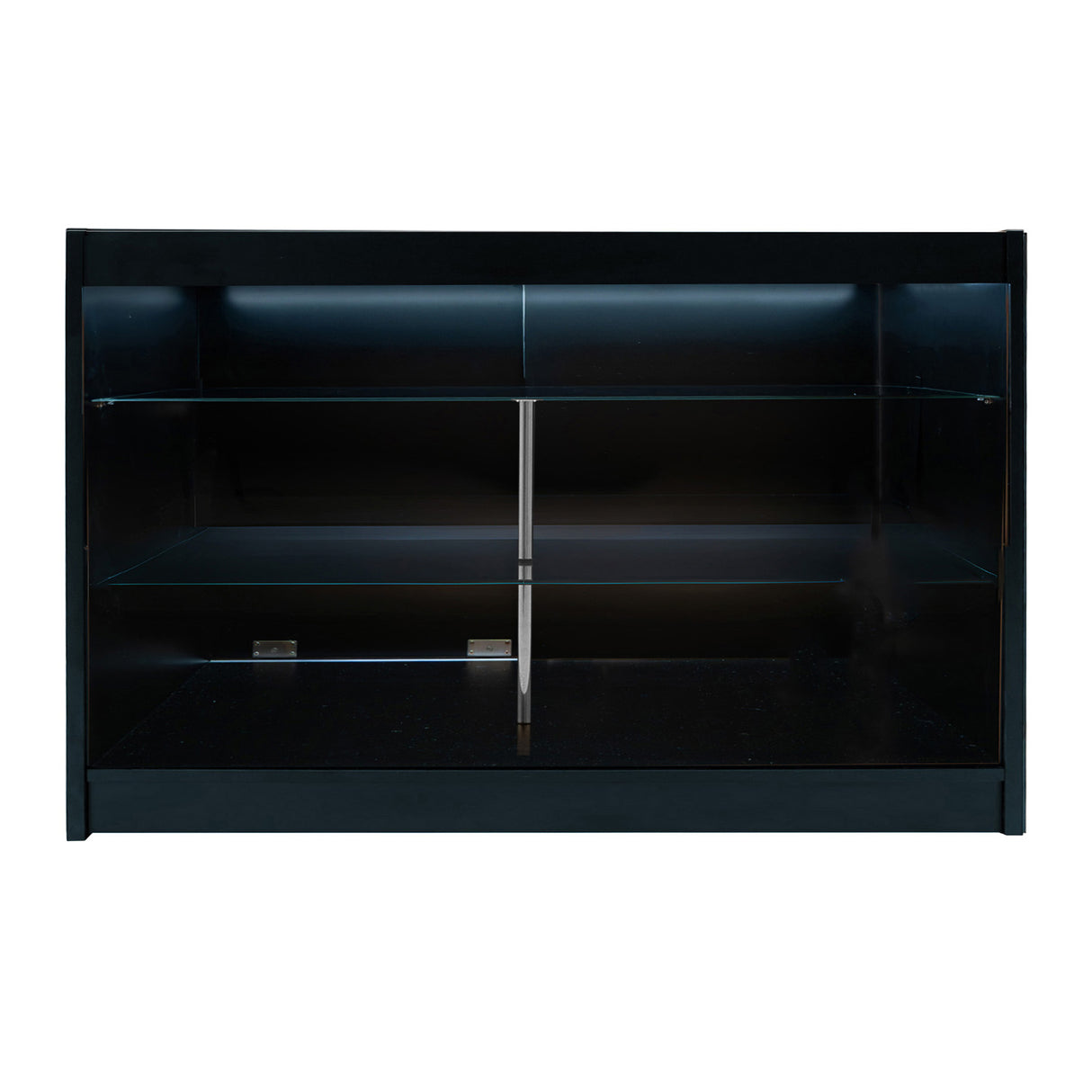 Conjunto de Balcões Comerciais com Luz LED "APOLLO" LM60+ 2x K1500 – cor Preto