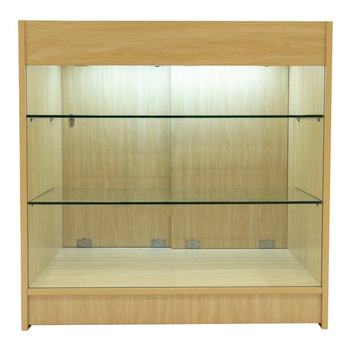 Conjunto de Balcões Comerciais com Luz LED "HELIOS" CM60+ 2x K900 – cor Maple