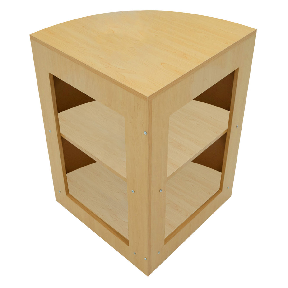 Conjunto de Balcões Comerciais com Luz LED "IRIS" CM60+ 2x B1200 – cor Maple