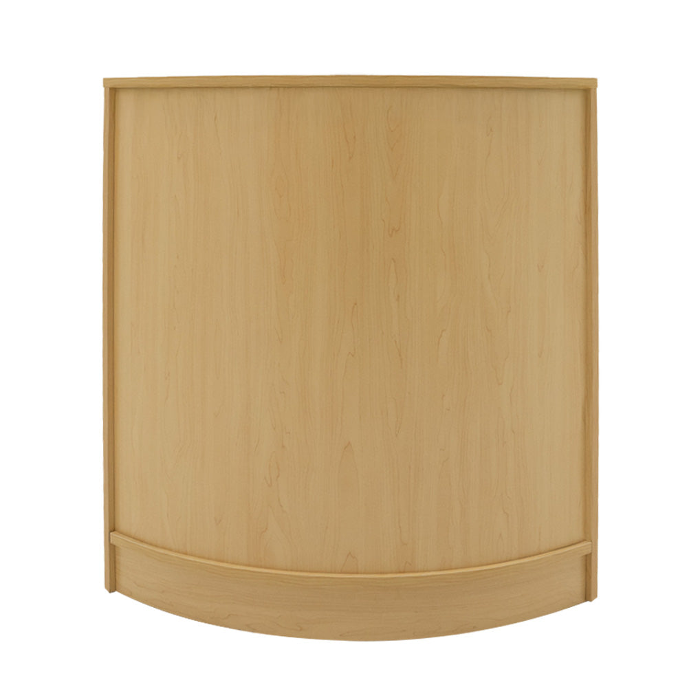 Conjunto de Balcões Comerciais com Luz LED "SELENE" CM60+ 2x C1200 – cor Maple